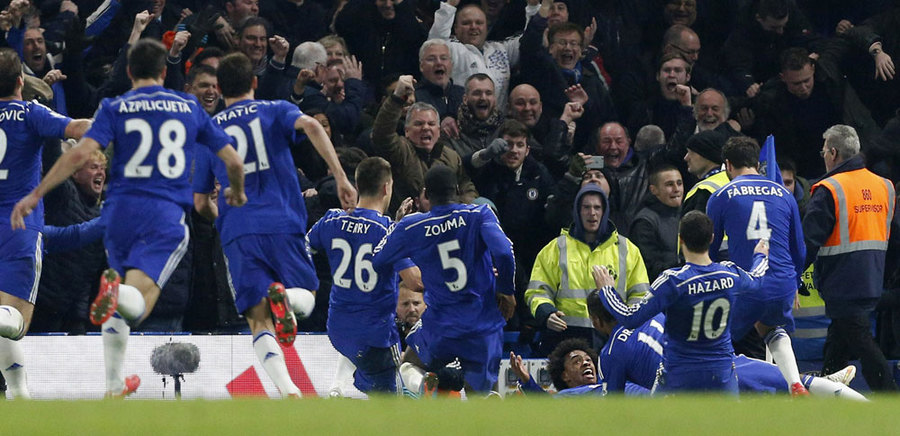 Gol Tunggal Willian Tumbangkan Everton