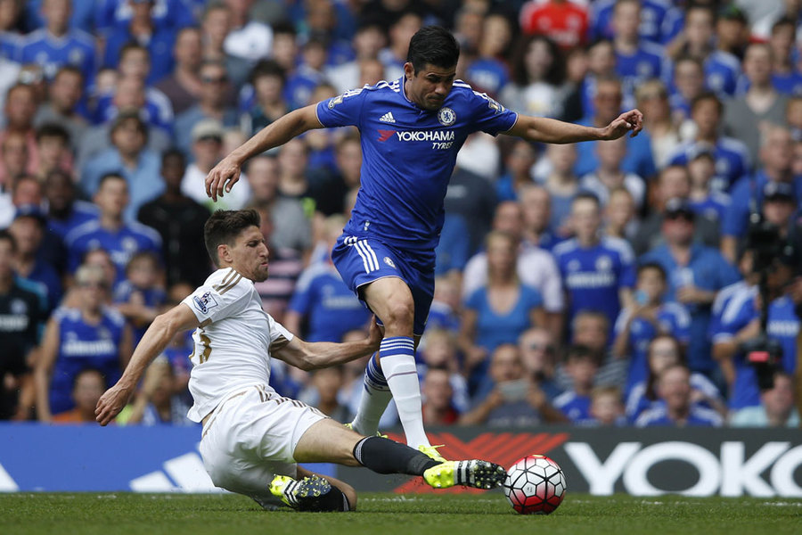Swansea Tahan Tuan Rumah Chelsea