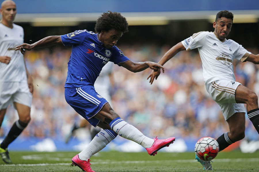 Swansea Tahan Tuan Rumah Chelsea