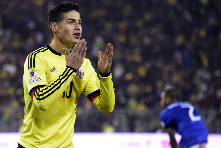 Kolombia Raih Kemenangan Perdana