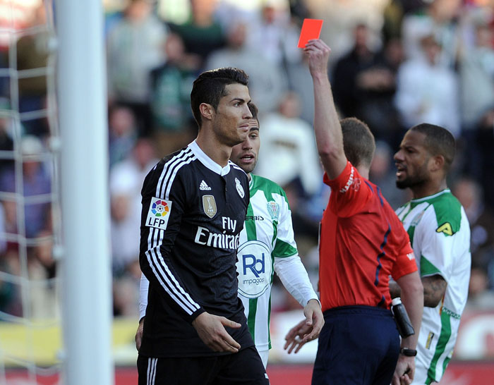 Berkat Penalti, Kartu Merah Ronaldo Tak Jadi Masalah