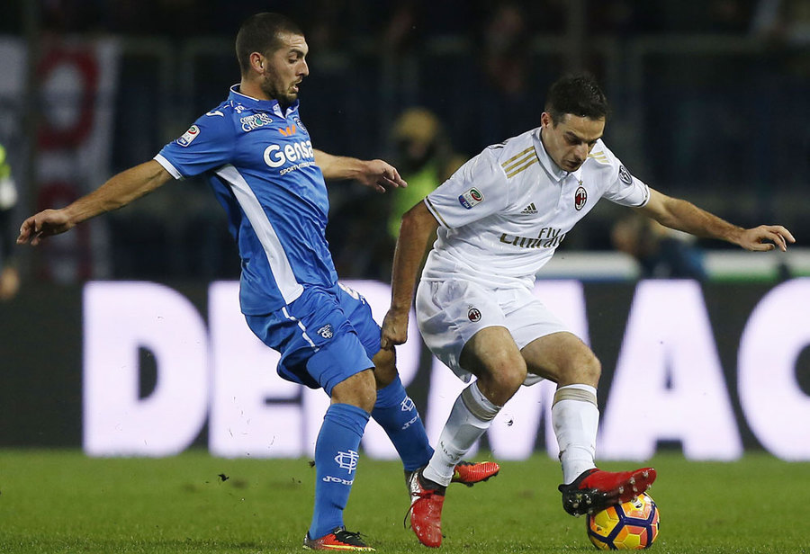 Milan Mengamuk di Markas Empoli