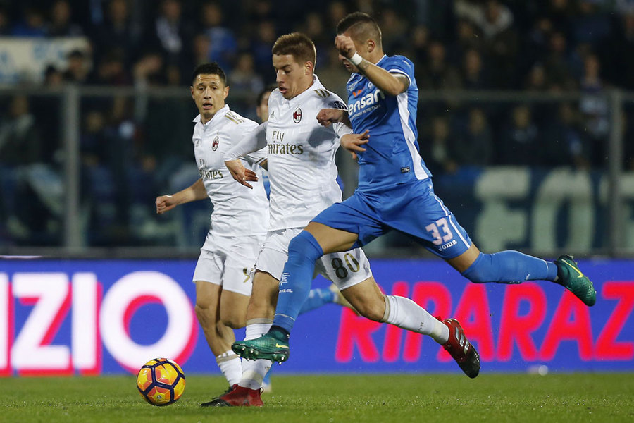Milan Mengamuk di Markas Empoli