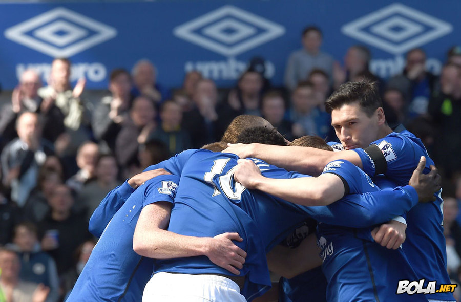 Tanpa ampun Everton beri pelajaran pada MU.