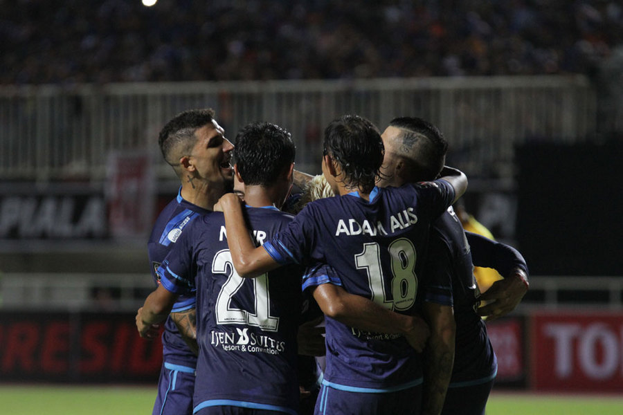 Ekspresi Juara Arema FC