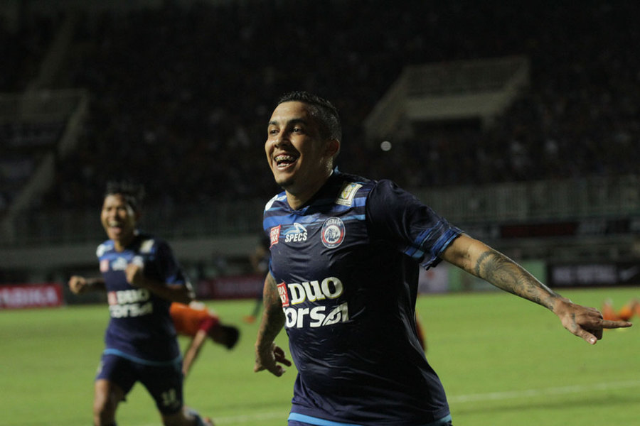 Ekspresi Juara Arema FC