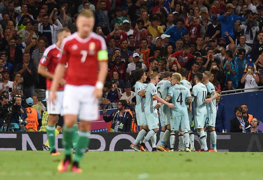 Bantai Hungaria, Belgia ke Perempat Final Euro 2016