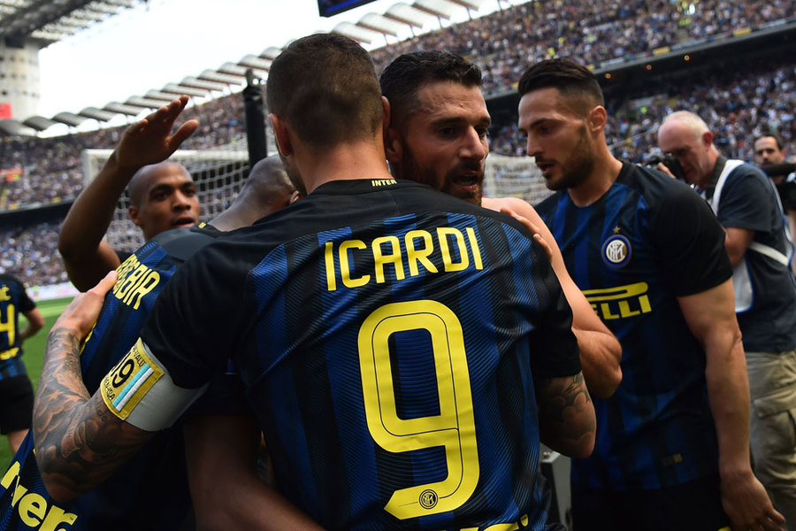 Zapata Buyarkan Kemenangan Inter di Derby Della Madonnina
