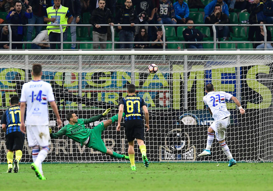 Sampdoria Permalukan Nerazzurri di Meazza
