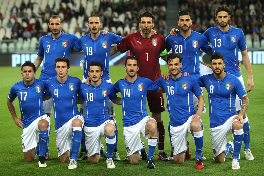 Italia dan Inggris Bermain Imbang