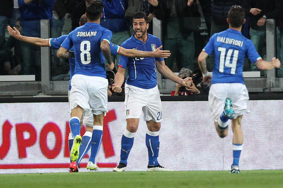 Italia dan Inggris Bermain Imbang