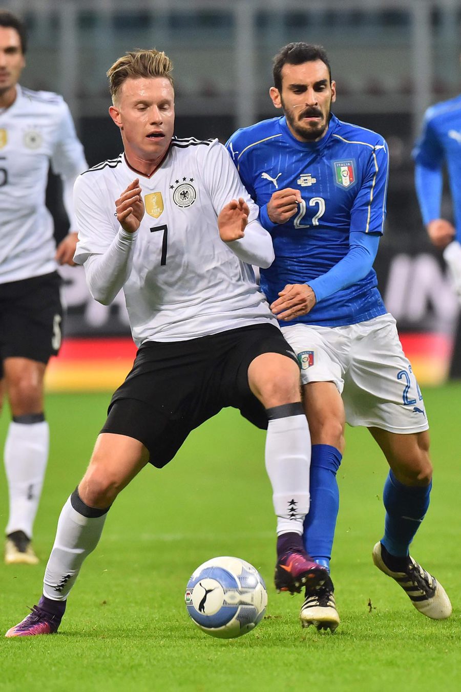 Italia dan Jerman Tanpa Gol di San Siro