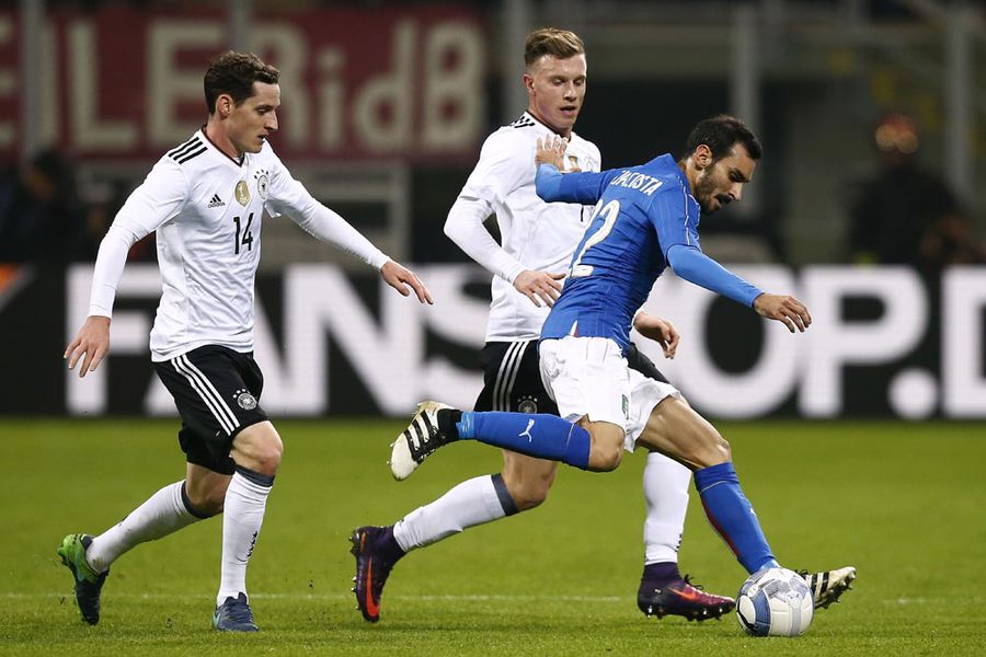 Italia dan Jerman Tanpa Gol di San Siro