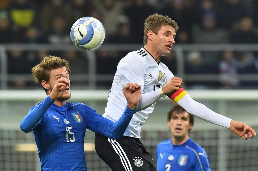 Italia dan Jerman Tanpa Gol di San Siro