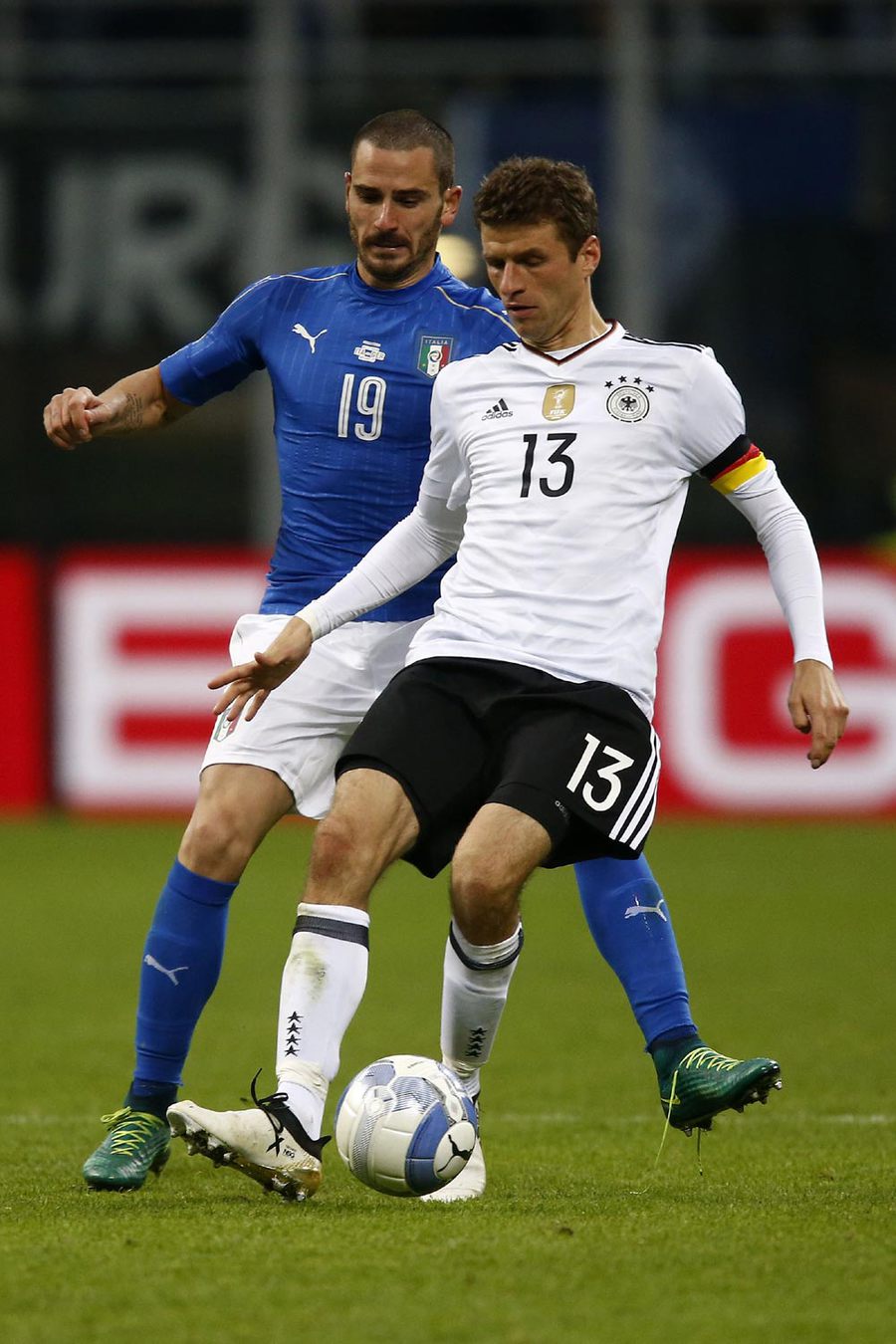 Italia dan Jerman Tanpa Gol di San Siro