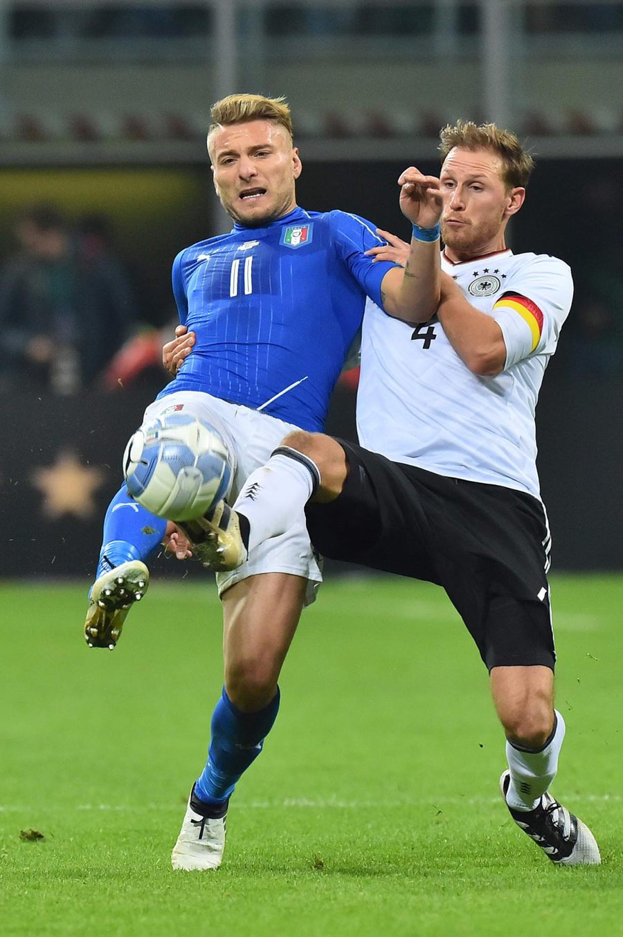 Italia dan Jerman Tanpa Gol di San Siro