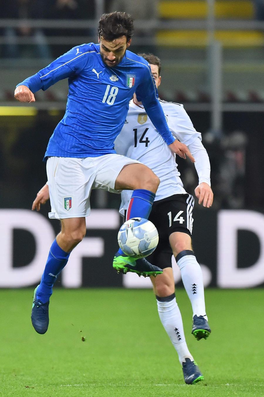 Italia dan Jerman Tanpa Gol di San Siro