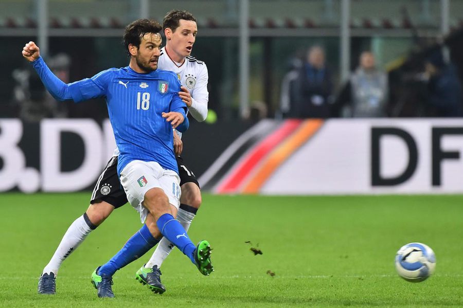 Italia dan Jerman Tanpa Gol di San Siro