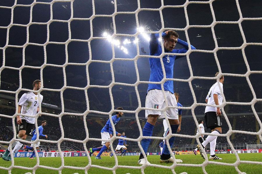 Italia dan Jerman Tanpa Gol di San Siro