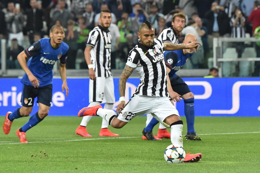 Penalti Vidal Taklukkan Monaco