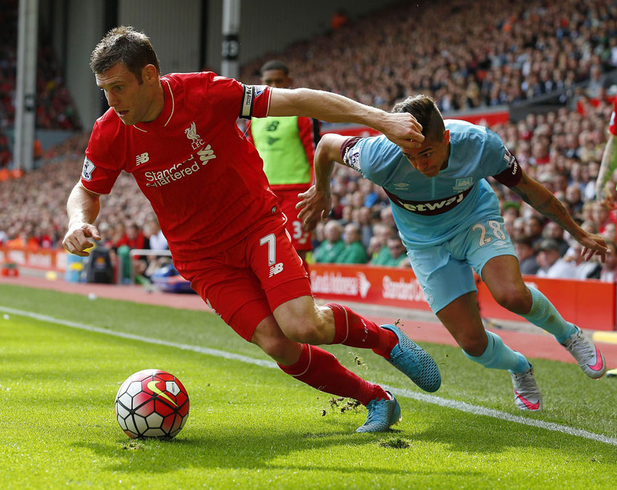 West Ham Kubur Liverpool di Anfield