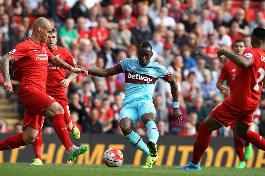 West Ham Kubur Liverpool di Anfield