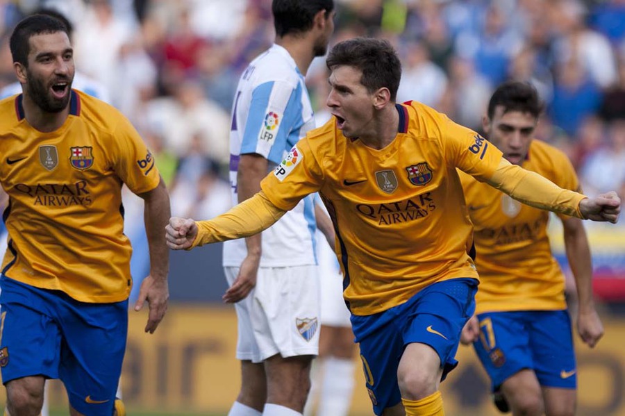 Messi Bungkam Malaga