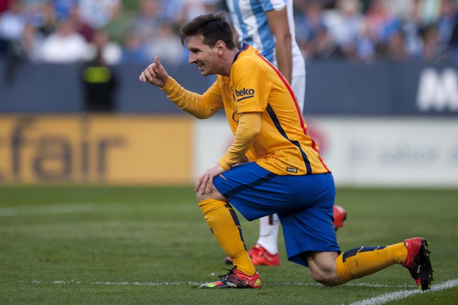 Messi Bungkam Malaga