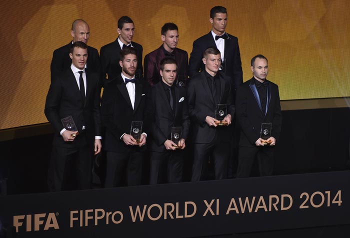 Gala Ballon d'Or, Awards Untuk Yang Terbaik