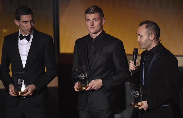 Gala Ballon d'Or, Awards Untuk Yang Terbaik