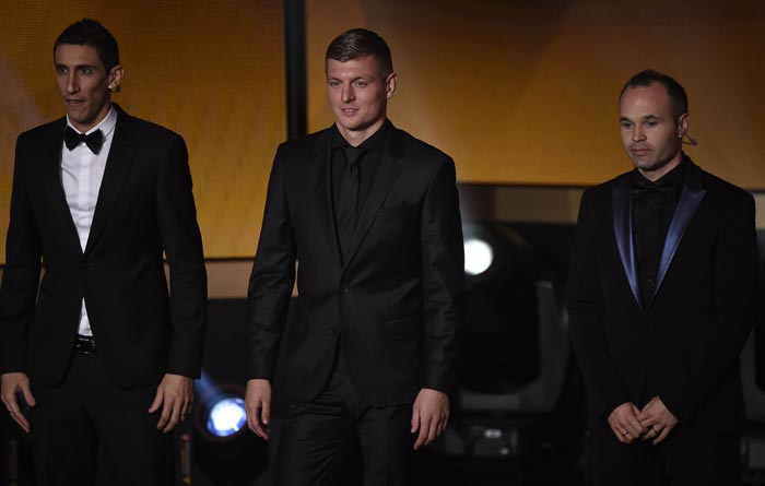 Gala Ballon d'Or, Awards Untuk Yang Terbaik