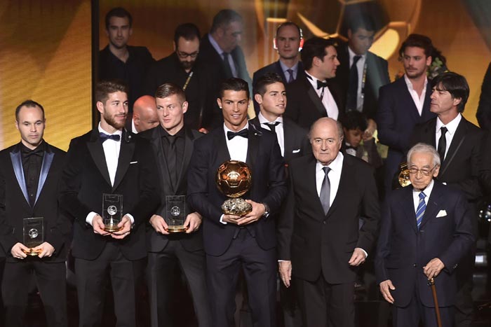 Gala Ballon d'Or, Awards Untuk Yang Terbaik