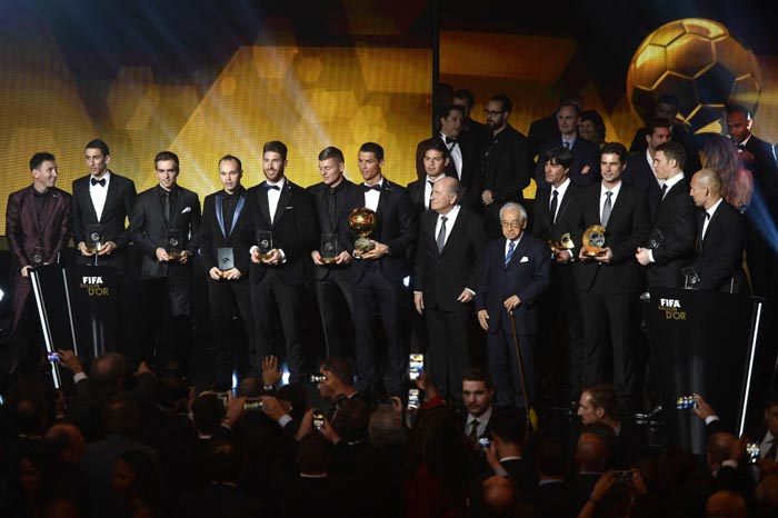 Gala Ballon d'Or, Awards Untuk Yang Terbaik