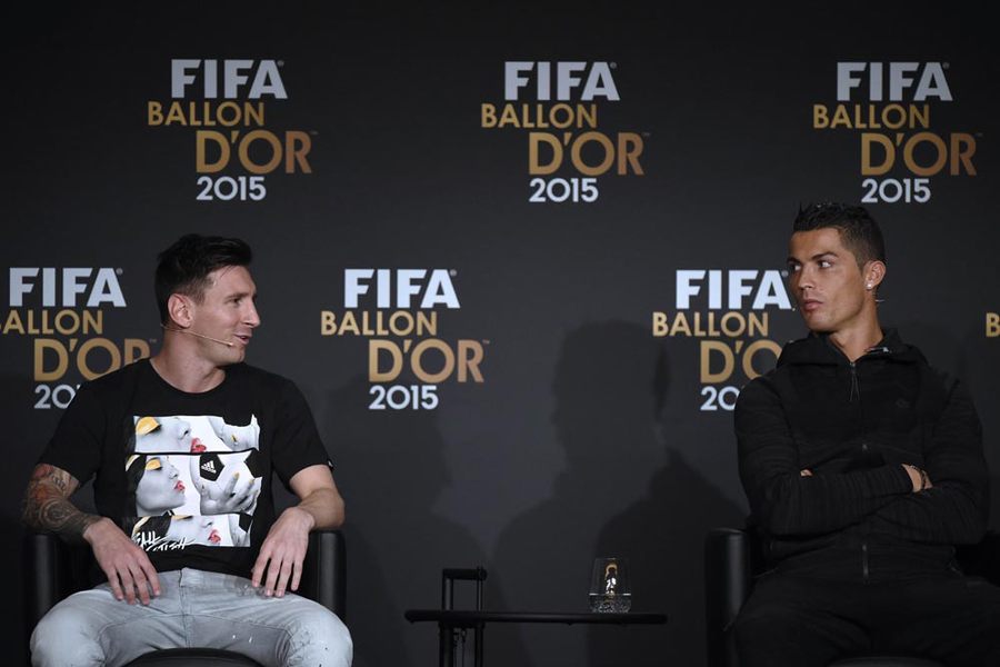 Galeri Jepretan Terbaik Gala Ballon d'Or 2015