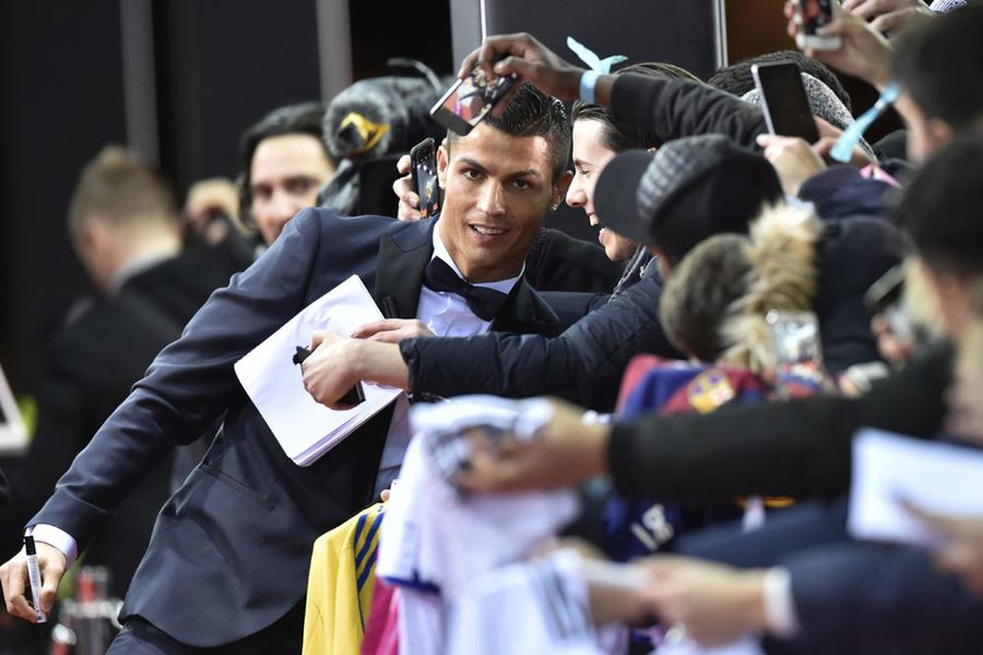 Galeri Jepretan Terbaik Gala Ballon d'Or 2015