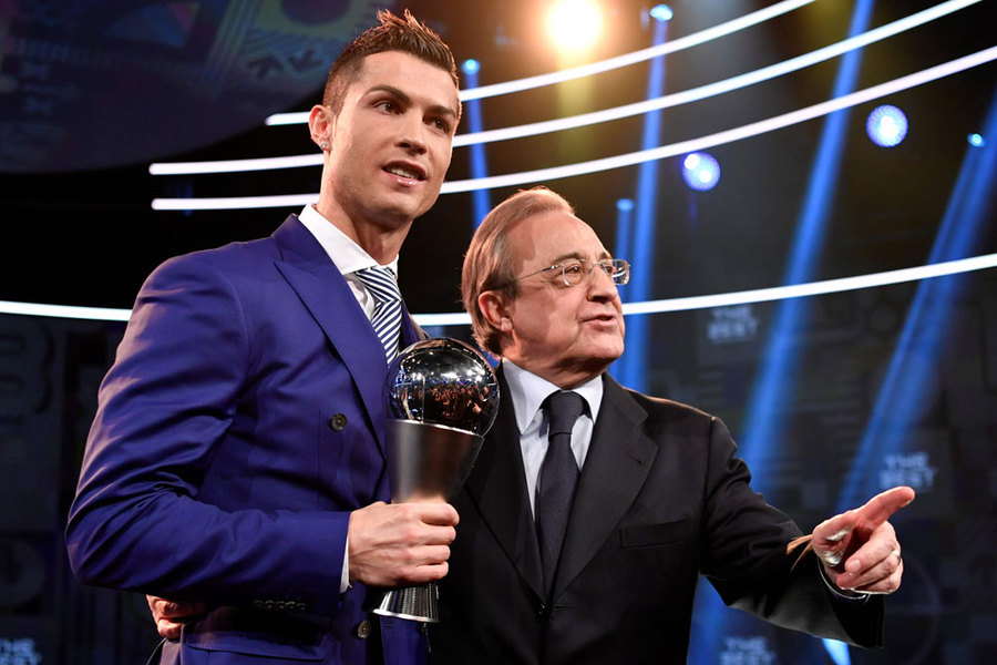 Ronaldo Berjaya di Malam Gala The Best FIFA