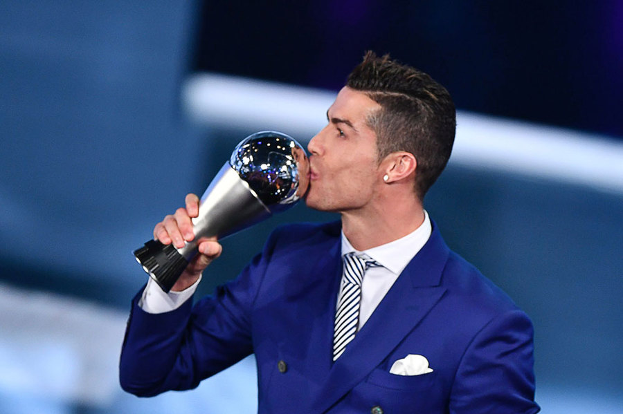 Ronaldo Berjaya di Malam Gala The Best FIFA