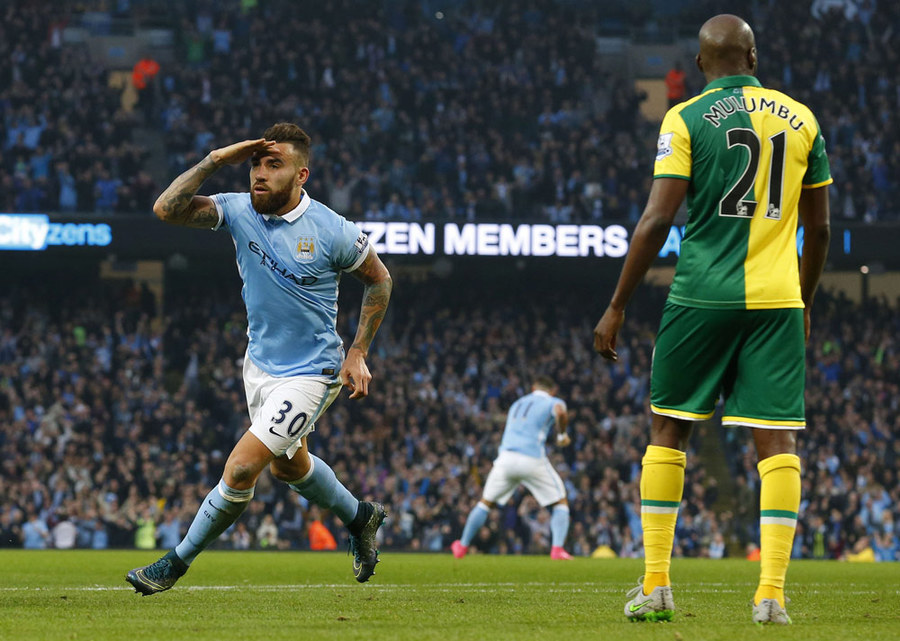 Kalahkan Norwich, The Citizens Amankan Puncak