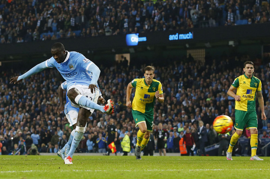 Kalahkan Norwich, The Citizens Amankan Puncak