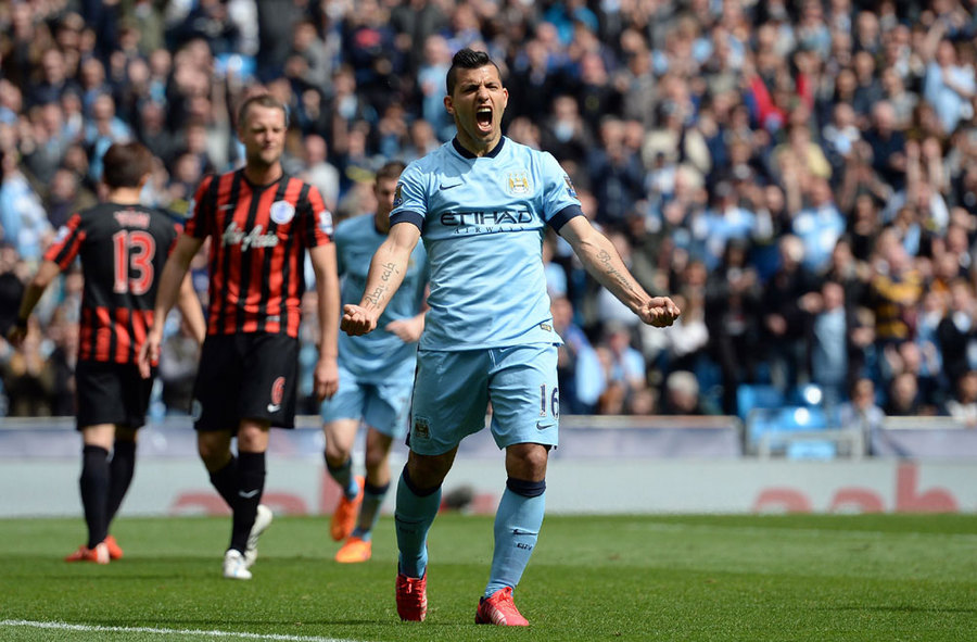 Hattrick Aguero Pastikan QPR Terdegradasi