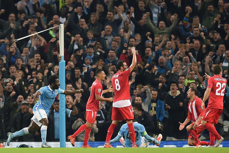 City Menang Dramatis Atas Sevilla