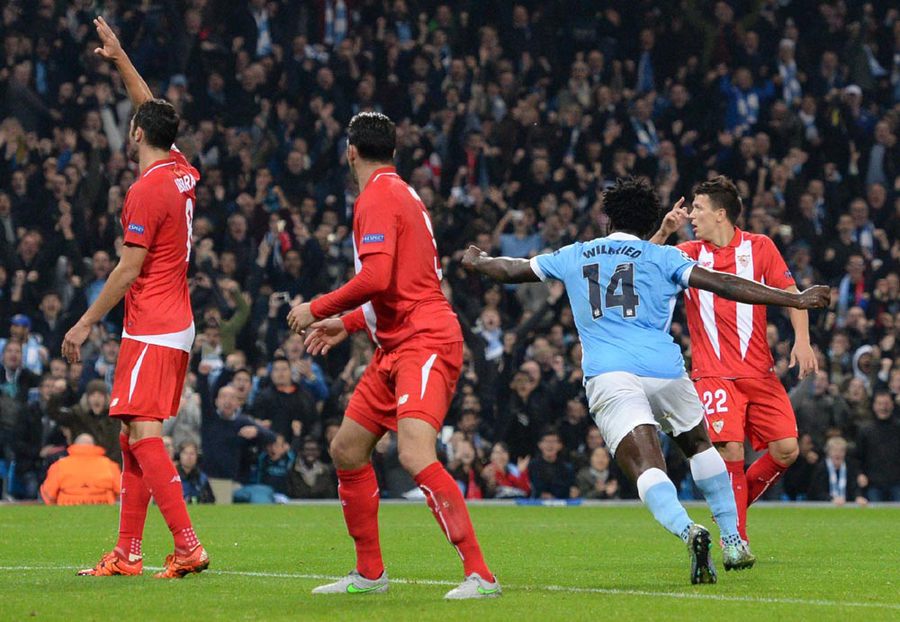 City Menang Dramatis Atas Sevilla