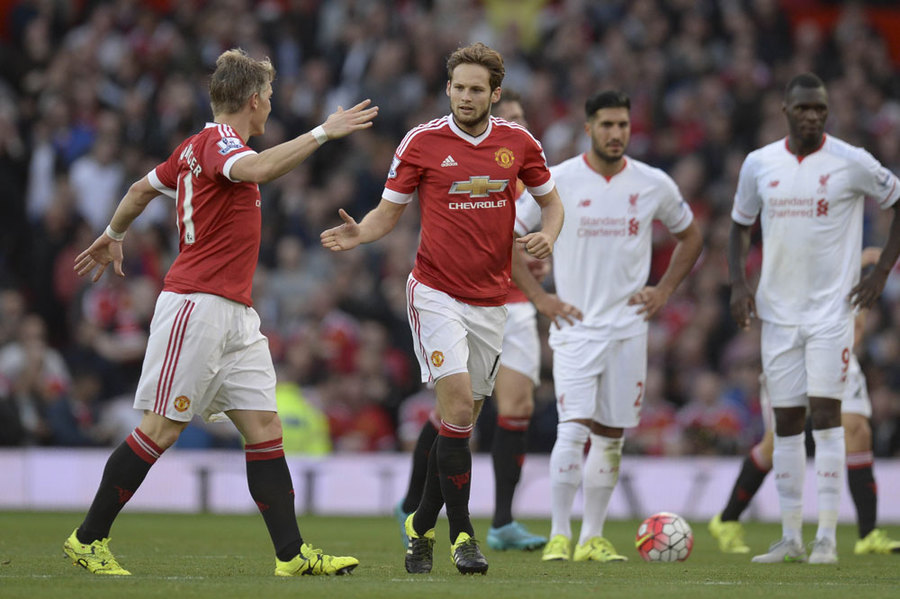 Manchester United Bungkam Liverpool di Old Trafford