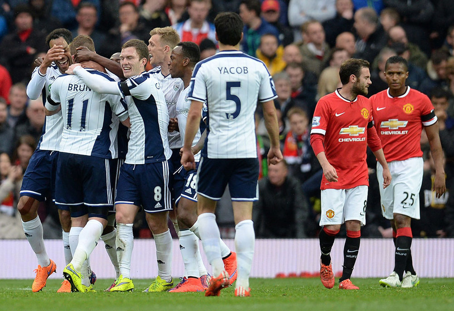 West Brom Paksa Setan Merah Terjungkal Tiga Kali Beruntun