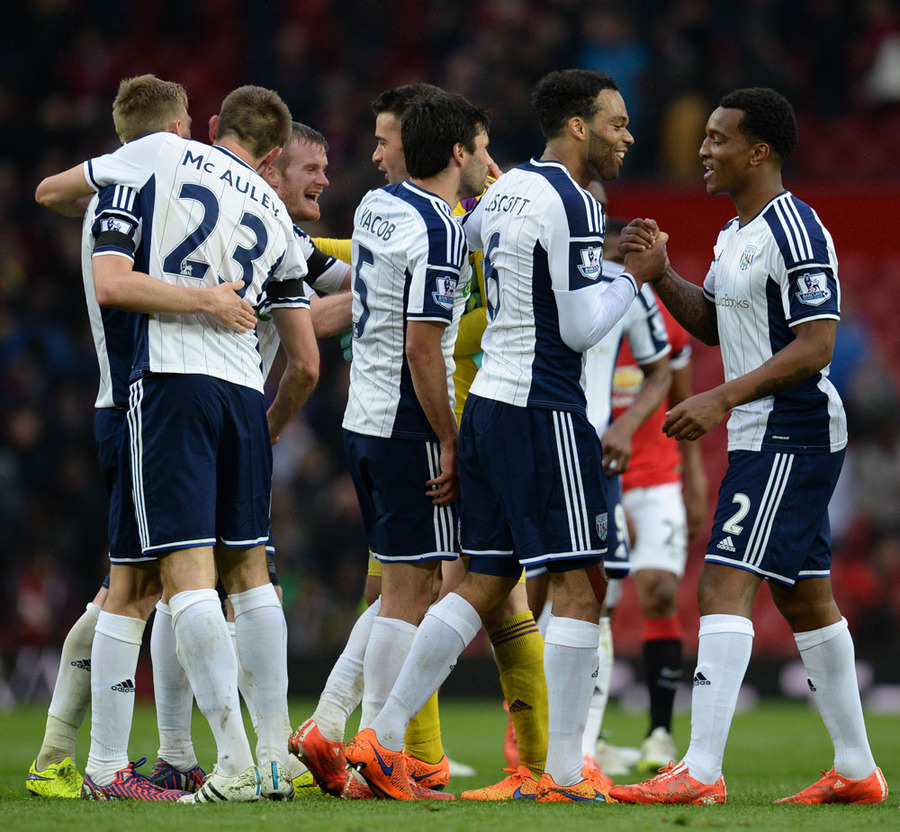 West Brom Paksa Setan Merah Terjungkal Tiga Kali Beruntun