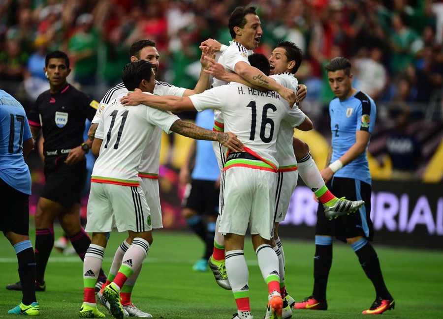 Meksiko Tumbangkan Perlawanan Uruguay