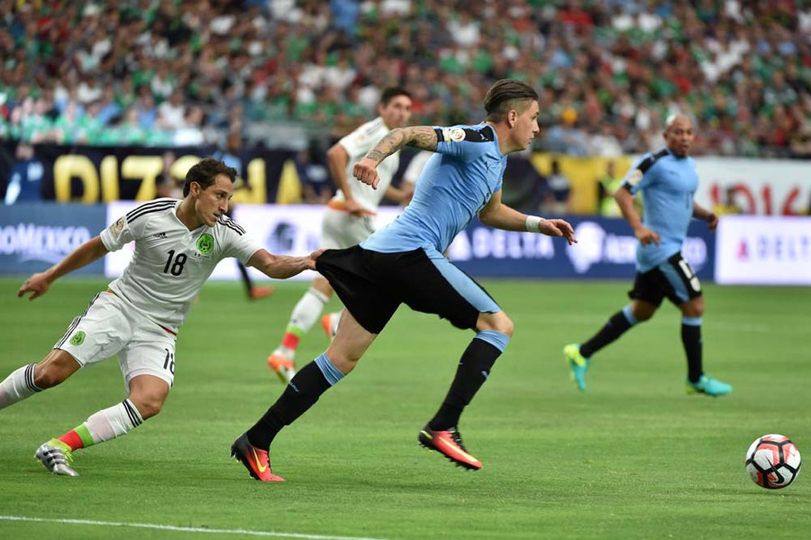 Meksiko Tumbangkan Perlawanan Uruguay