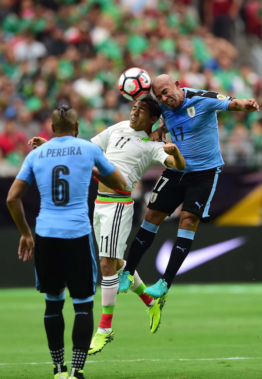 Meksiko Tumbangkan Perlawanan Uruguay