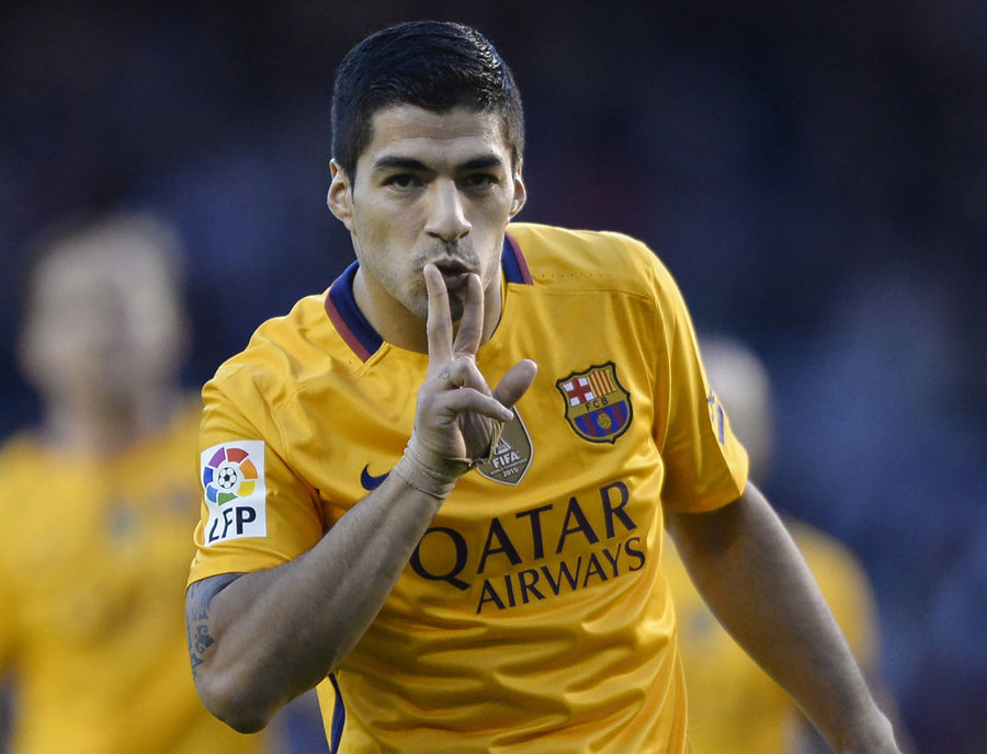 Suarez Quattrick, Barca Gulung Deportivo