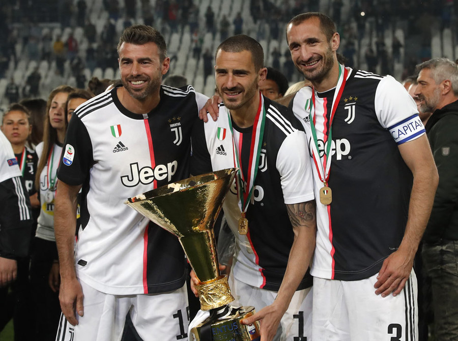 Pesta Juara Juventus di Allianz